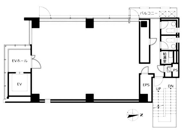 VORT八丁堀3F 間取り図