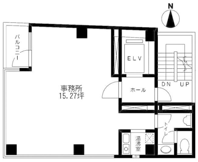 日本屋ビル2F 間取り図