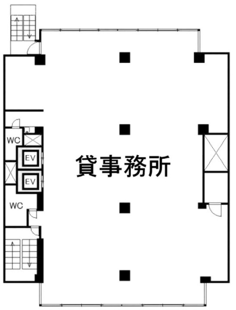 東興本社ビル2F 間取り図