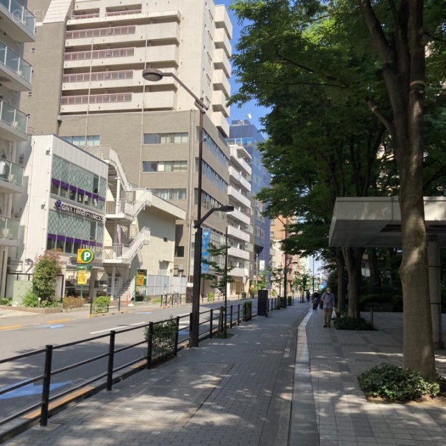 藤澤ビルディング ビル前面道路