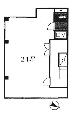 大星ビル4F 間取り図
