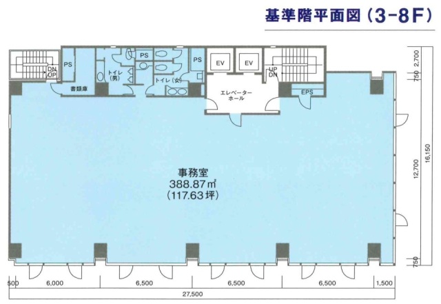 八丁堀NFビル4F 間取り図