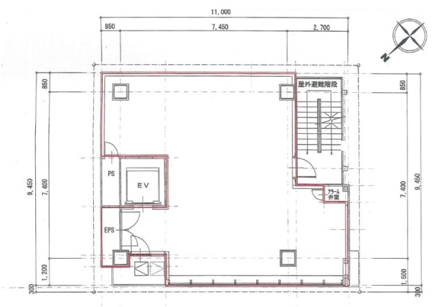HBC GINZAビル5F 間取り図