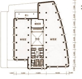 パシフィックマークス新宿パークサイド5F 間取り図