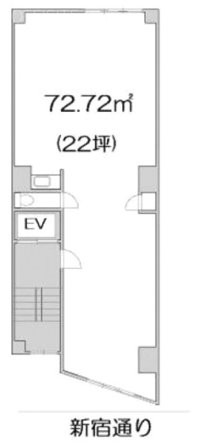 天龍ビル4F 間取り図