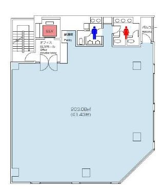 新横浜プラントビル9F 間取り図