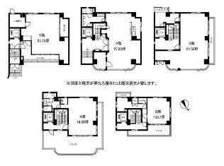 小島二丁目ビル1-5F 間取り図