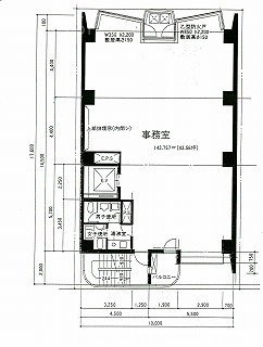 パシフィックスクエア九段南ビル5F 間取り図