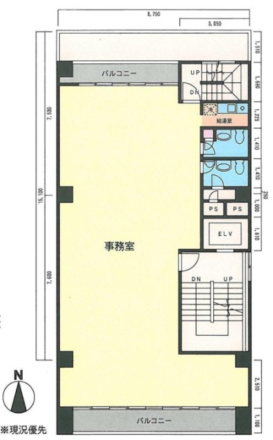 コスモビル601 間取り図