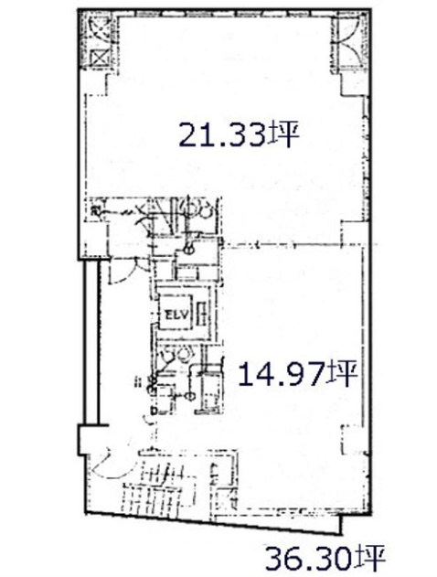 外丸ビル602 間取り図