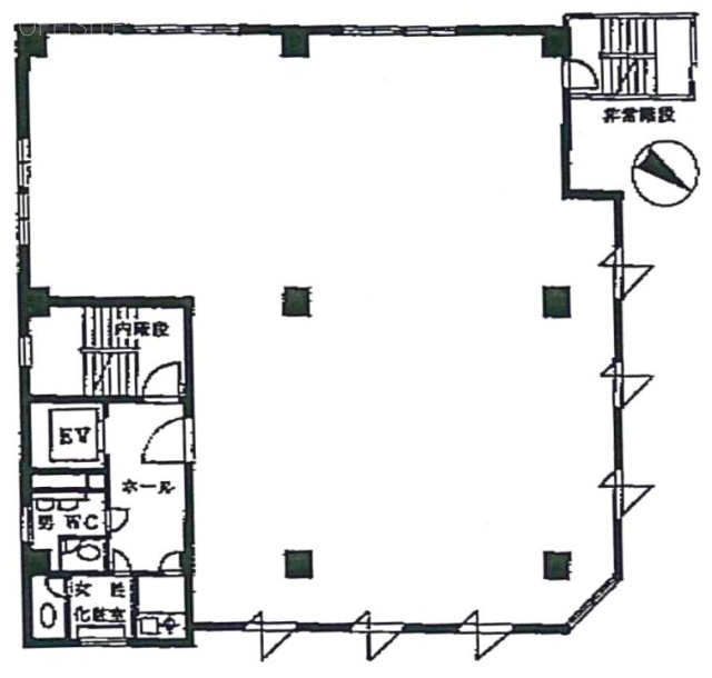 矢島ビル4F 間取り図