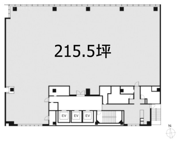 PMO秋葉原北5F 間取り図