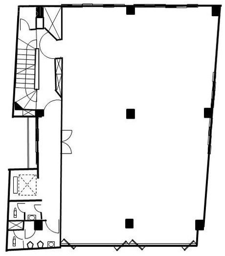 綿工連会館ビル7F 間取り図