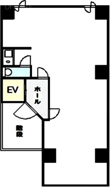 赤川ビル1F 間取り図