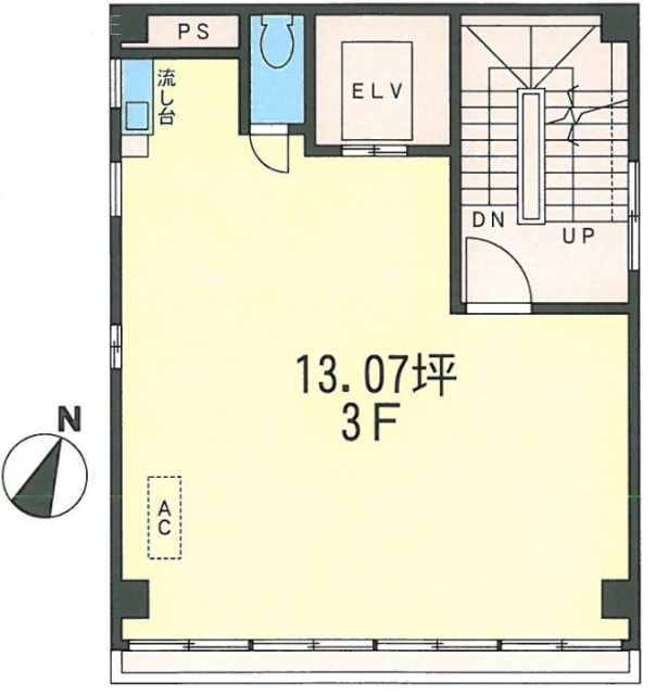 セラミックビル3F 間取り図