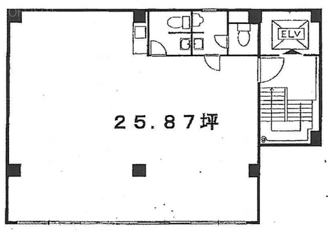 佐藤ビル2F 間取り図