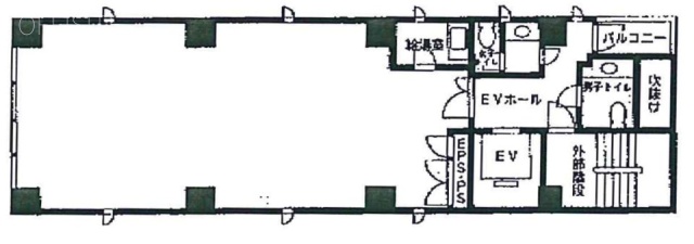 エー・ゼットキュウブビル3F 間取り図