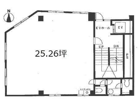 信友大塚ビル6F 間取り図