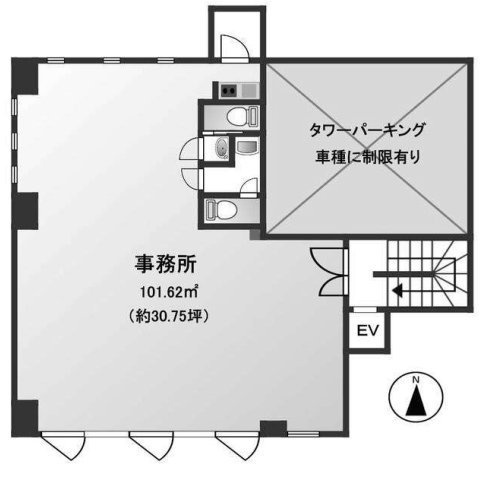 フォディアビル2F 間取り図