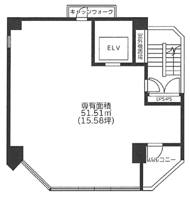 プレジデントビル3F 間取り図