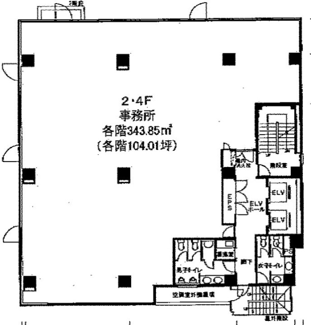 ウエノU-PAL4F 間取り図