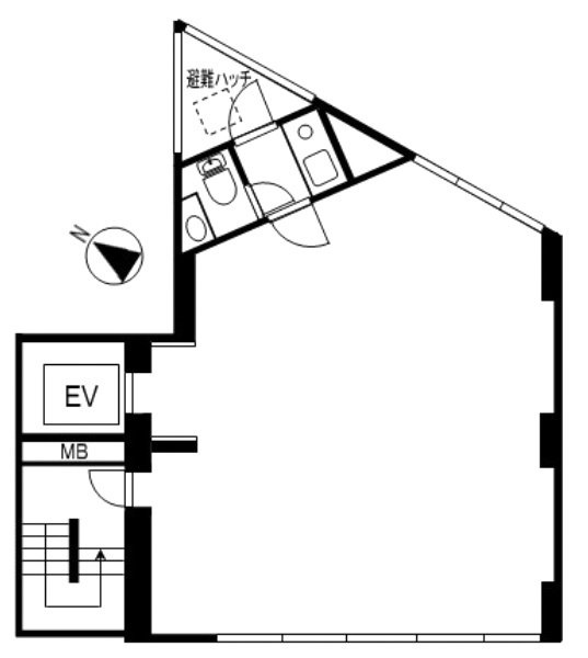 ビューネ本駒込10F 間取り図