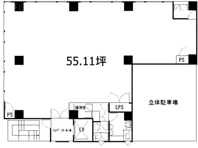 柏芳4号館ビル5F 間取り図