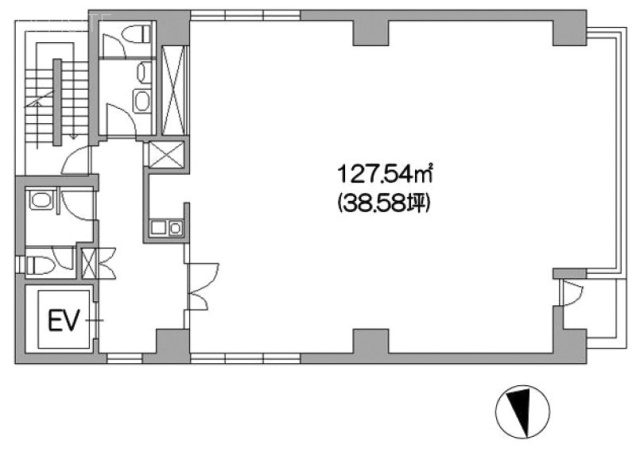 浅草橋杉浦ビル3F 間取り図