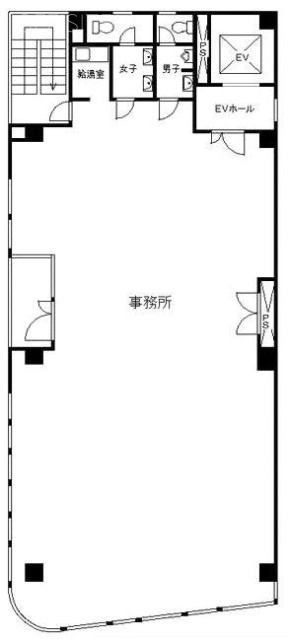 アライズ第2ビル4F 間取り図