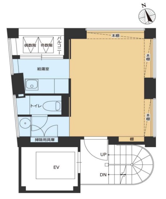 VORT恵比寿Ⅳ5F 間取り図