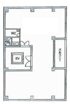 第2渡辺ビル5F 間取り図