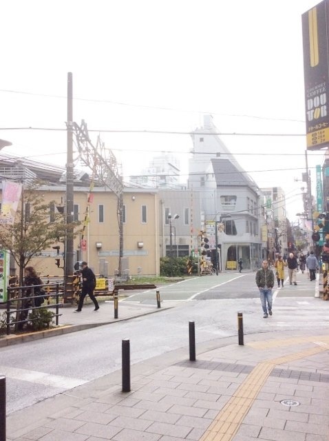 自由が丘ミドリビル ビル周辺道路