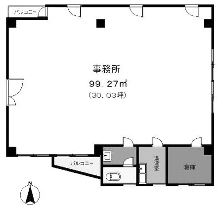 新陽ビル4F 間取り図