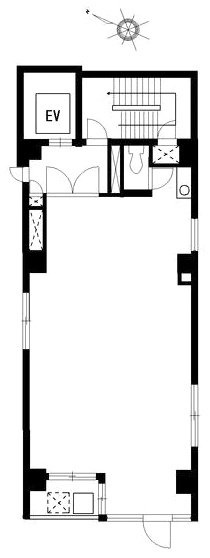 ツムラビル5F 間取り図