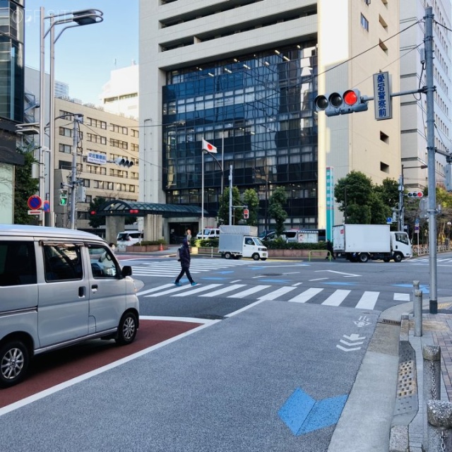 サンセルモ大門ビル ビル前面道路