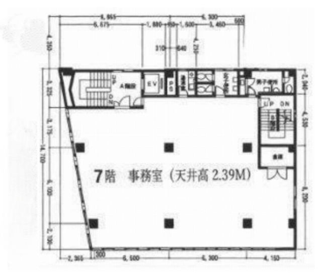 SDI五反田ビル8F 間取り図