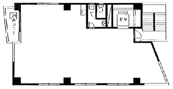 マリオン広尾ビル1F 間取り図