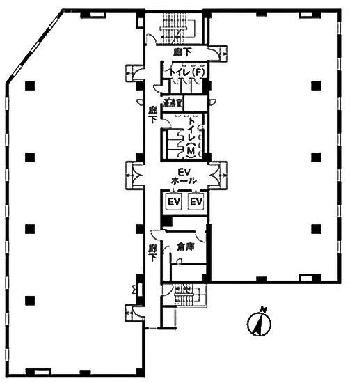 興和白金台(第31興和)ビル8F 間取り図