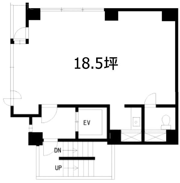 山田ビル3F 間取り図