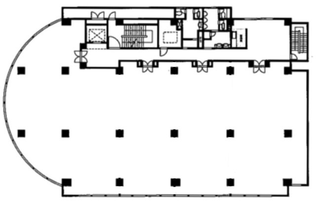 OSJ成瀬(ユニゾ成瀬)ビル3F 間取り図