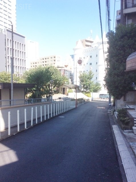 赤坂パークサイドビル ビル前面道路