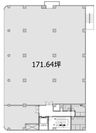 イマス西新宿第2ビル1F 間取り図