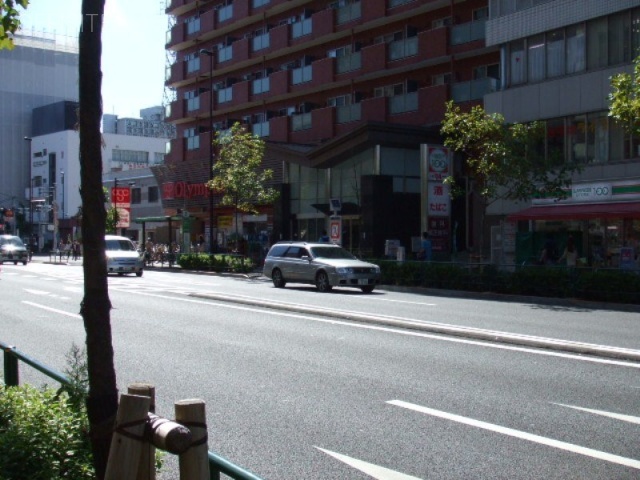 小杉ビル西早稲田 ビル前面道路