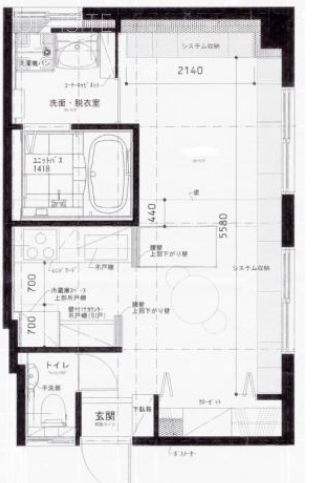 同栄新宿ビルA 間取り図