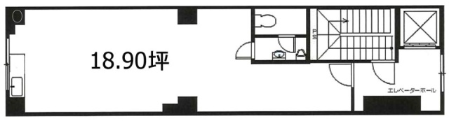 たかのビル4F 間取り図