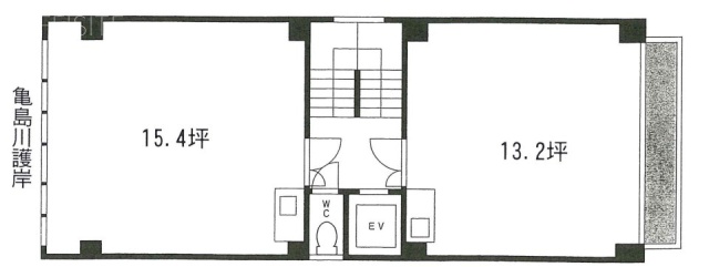 第3高野ビルA 間取り図