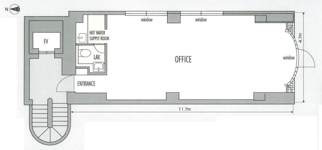 ABM平河町ビル2F 間取り図