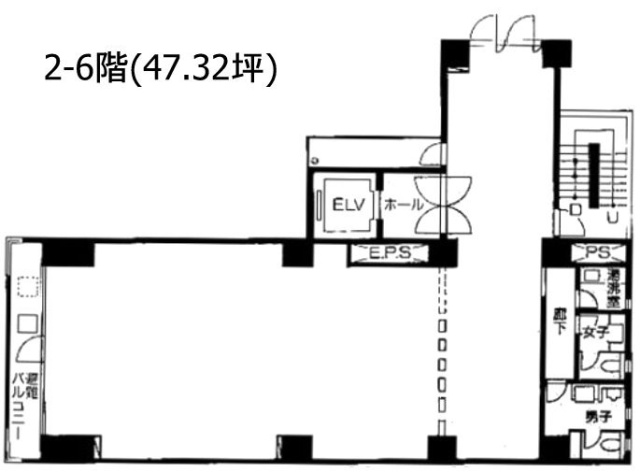 岩崎ビル9F 間取り図