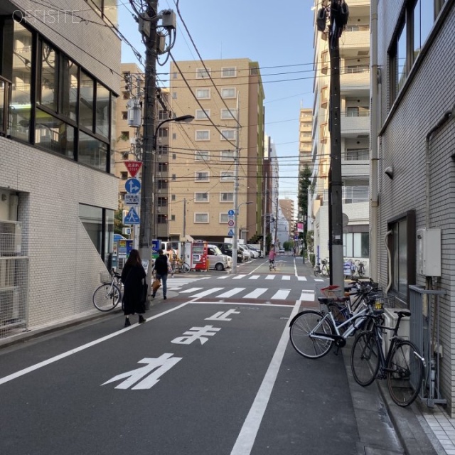 パディアイルカテリーナ ビル前面道路