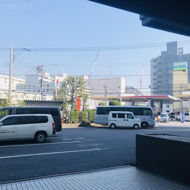 平和島センター 前面道路